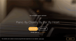 Desktop Screenshot of piano-couture.com
